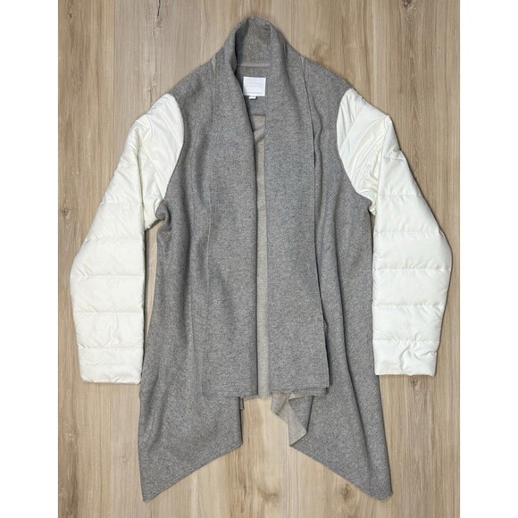 Anthropologie Sttitwa Cardigan Sweater Jacket Open Front Puffer Sleeves Size M - Picture 9 of 15